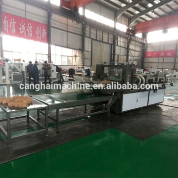 Automatic paperboard partition assemble machine