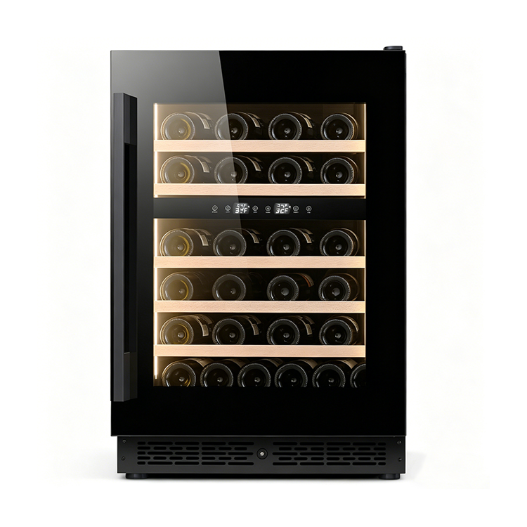 डुअल-ज़ोन वाइन कूलर Dual-Zone Wine Cooler