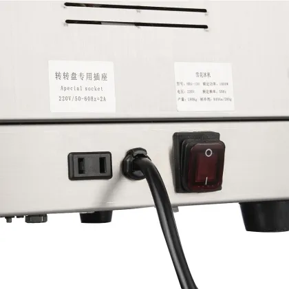 Korean Commercial Quick Ice Maker Milk Snow Ice Shaving Machine