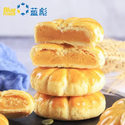 Cute Halal Pumpkin Pie Puff Pastry for Halloween