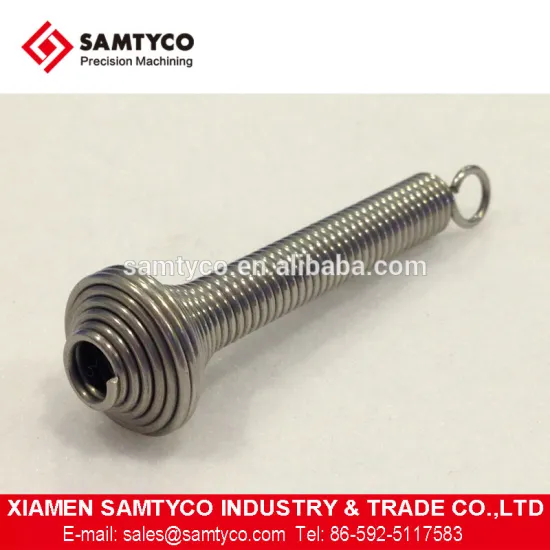 Customized CNC Machined Stainless Steel Aluminum Extension Springs With Good Quality