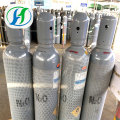 Edelstahlflasche Lachgas N2O Gas