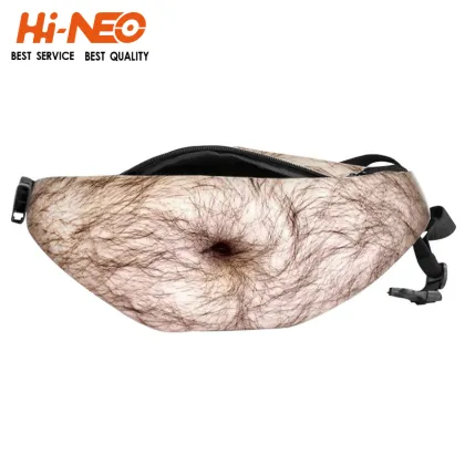 Waterproof Pack Belly Beer Belly Bag Zipper Adjustable