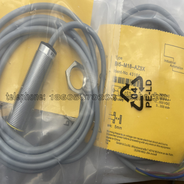 Original induktiv närhetsomkopplare BI5-M18-AZ3X-i lager med DHL, FedEx, UPS-frakt