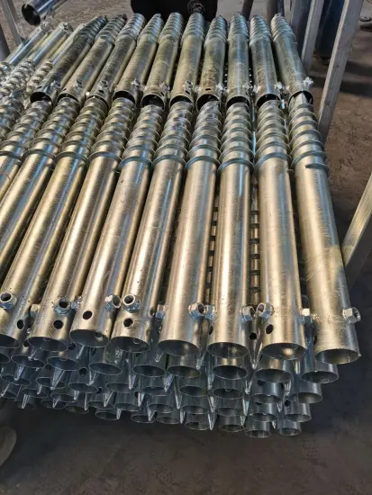 Ground Foundation Ground Screw Pile Ground Screw Anchor