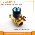 Twee directe manier station Brass solenoïde ventiel voor vers Water