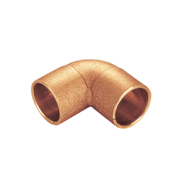 Bronze weld 90 elbow coupling