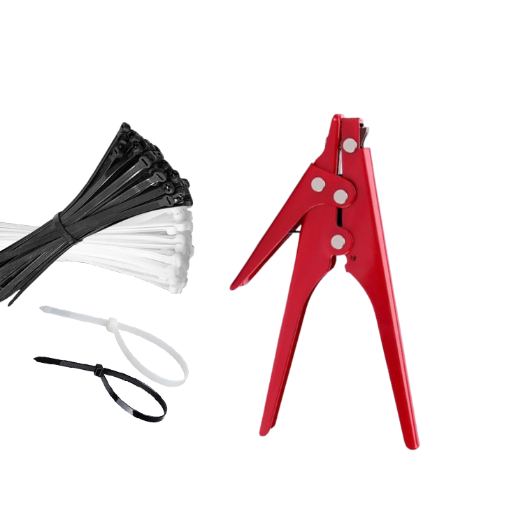 Metal nylon plástico zíper zípe inoxidável aço de cabo de instalação Ferramentas de fixação de cortador