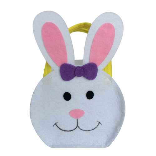 Joli sac de bonbons de lapin de Pâques