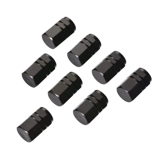 Custom Logo Anti-Theft Luminous Car Tire Valve Caps in Multiple Colors