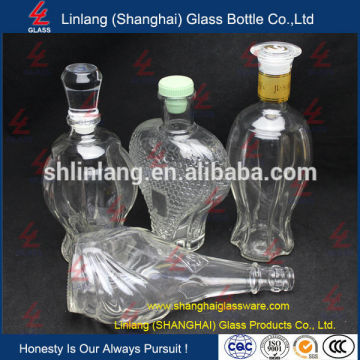 Wholesale Manufacturer Glass Bottle 550ml Wine Glass Bottle