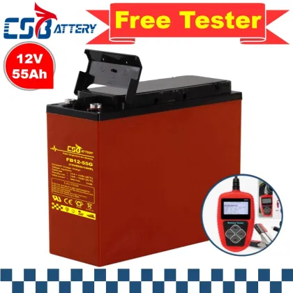 Csbattery 12V105ah Slim Telecom Battery Racks Gel Battery for Electric-Forklift-Truck/Engine/Telecom-Control-Equipments/Vs: Northstar/Aokly