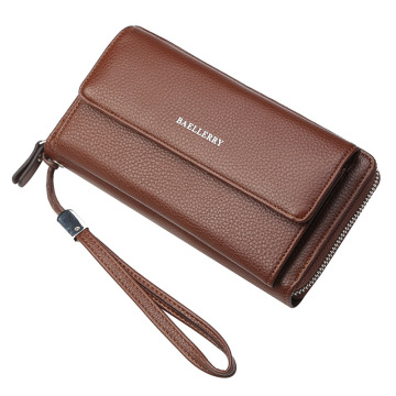 New Design Hot Selling Baellerry S5515: A Stylish Men's Wallet with Large Capacity for Business and Casual Use