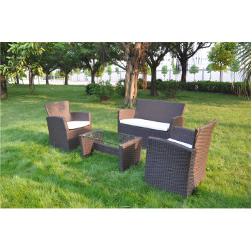 Patio rotango austi baldai lauko sofa