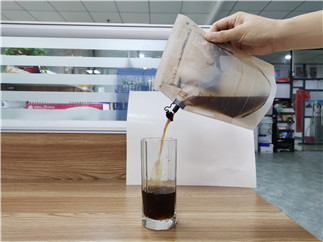 portable coffee filter paper bag