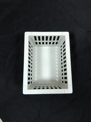 L400xW300xH200 MM Grey Plastic Medical Trays & Storage Solutions