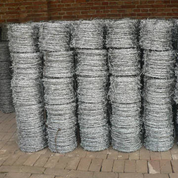 hot sale chain link top barbed wire