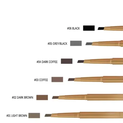 Long-Lasting Waterproof Private Label Cosmetics Eyebrow Pencil