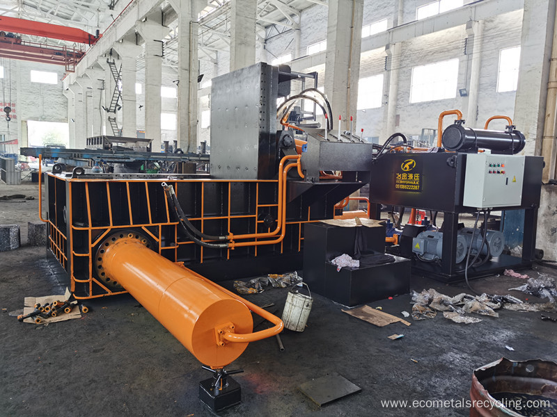 Hydraulic Light Metal Baling Press Scrap Iron Baler