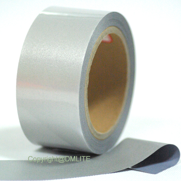 Silver Industrial Washing Reflective Fabric Tape