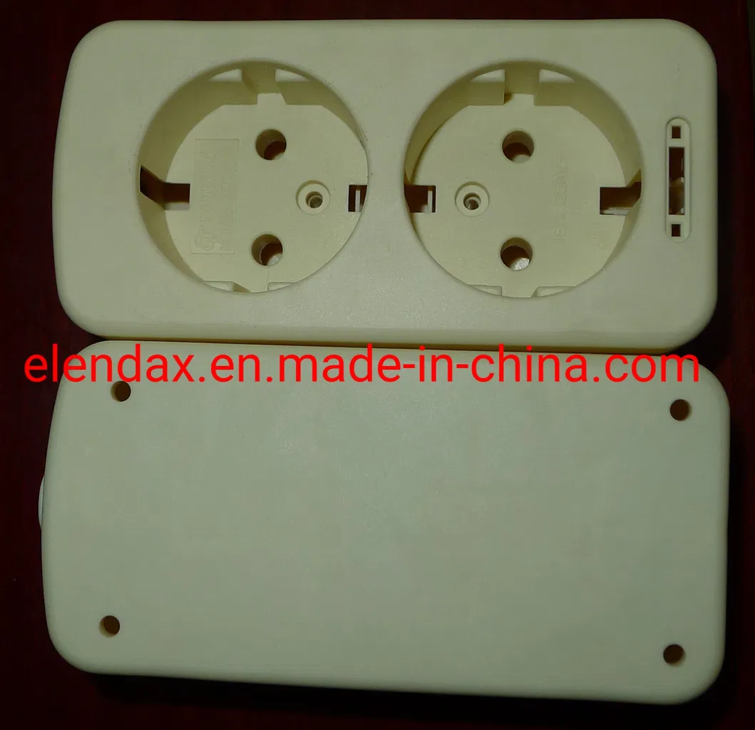 4-контактная удлинительная розетка европейского типа с заземлением (E5004E)