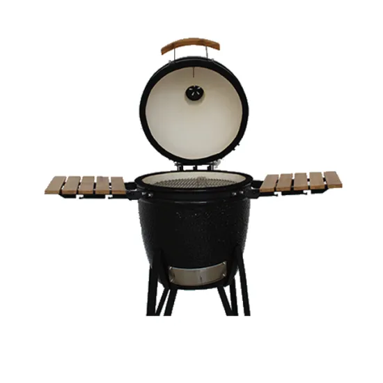 Certificate Outdoor Garden 18" Ceramic Kamado Grill