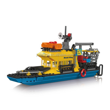 Mold King 10134: Navire d'exploration sous-marine - Blocs de construction de jouets éducatifs pour les enfants