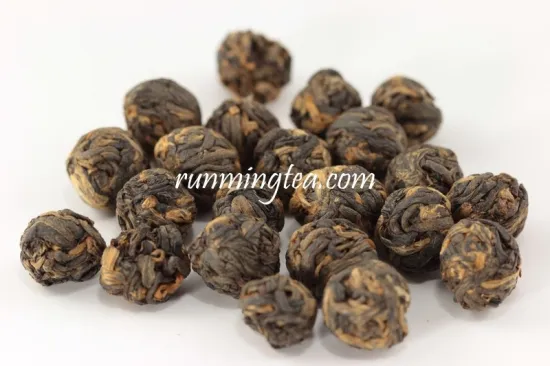 pure black pearl tea