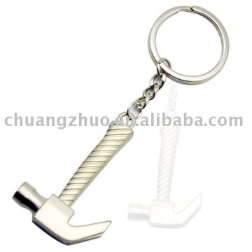 Fashion Metal Mini Tool Hammer Keychain