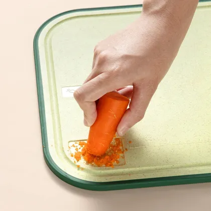 Eco-Friendly Portable Wheat Straw Fiber Cutting Board - Anti-Mold and Customizable