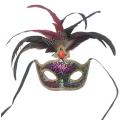 Costume Colorful Cosplay Feather Mask