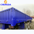 3 axles side wall semi trailer