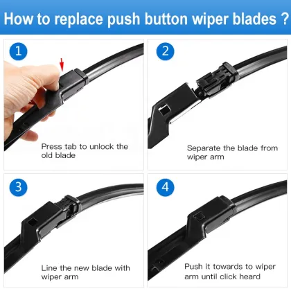 Renault Espace IV/V 2015+ Car Windscreen Wiper Blades