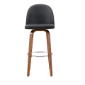 Wood Stool Rounded Bar Chair Dining