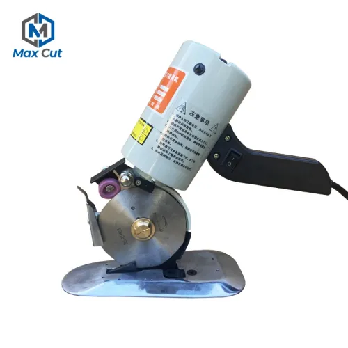 Φορητό ηλεκτρικό μίνι υφάσματος Drag Circular Knife Cutter