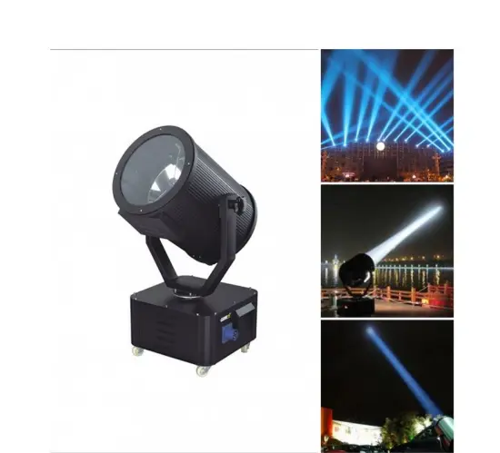3000W Rotating Outdoor Sky Beam Search Light Project Light for High Buildings