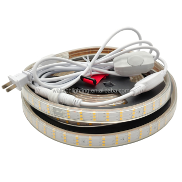 180 LEDs/m Dimmable 110V Outdoor Waterproof Rope Light for Camping