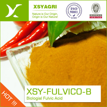 Fertilizante orgánico de ácidos fúlvicos Soluble alta