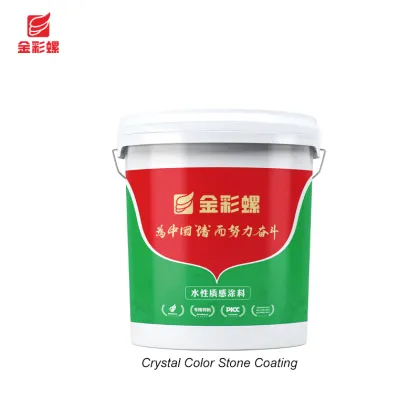 Crystal Color Stone Textured Coating