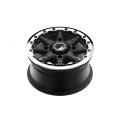 ATV black wheel rim