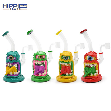 3D Monster Dab Rigs with hippie monste