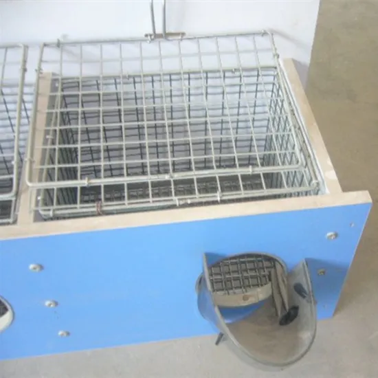 Hot dipped galvanized welded wire mesh mink cage (china factory)