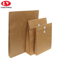 Kraft Paper obálka Brag String Close for Documents