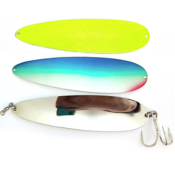 Custom SS304 Metal Spinner Baits - High Level Stainless Steel Fishing Lures in PET Box