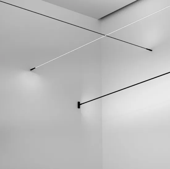 LED Skyline Linear Light for High Ceilings - Hotel Chandelier No Spot Light