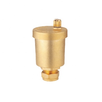 High Pressure Adjustable 1/2 Inch Nickel Plated Brass Auto Air Vent Valve