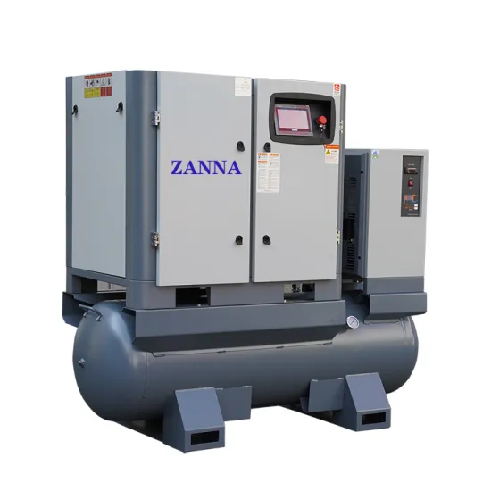 rotary screw compressor with integrated air dryer