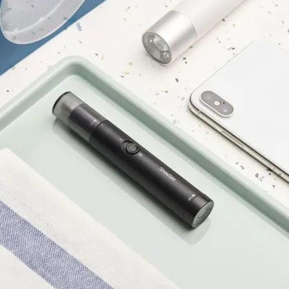 YouPin ShowSee Nose Hair Trimmer & Ear Hair Trimmer with Vacuum Cleaning System, IPX7 Waterproof