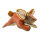 tough fox shape dog toys for small dogs