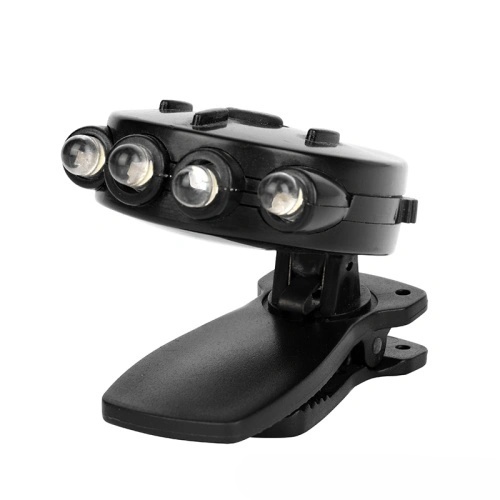 4LED Hat Clip Lamp Super Bright Cap Light